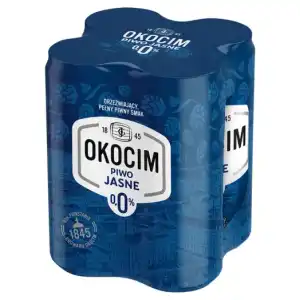 Piwo Okocim 0.0% Puszka 4-pak Calsberg 4x500ml