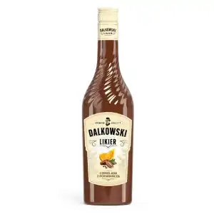 LIKIER DALKOWSKI CZEKOLADA Z POMARAŃCZĄ 15% 500 ml 