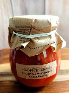 Cytryny w syropie z maliną 260g