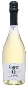 Wino musujące bezalkoholowe Simply 0 białe słodkie 0,75 l