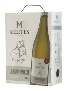 Wino Mertes Liebfraumilch QbA białe półsłodkie 3 l (bag-in-box)