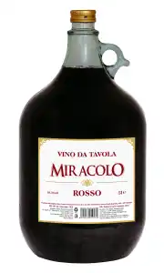 Wino Miracolo Vino da Tavola czerwone wytrawne 5 l