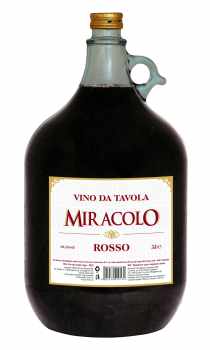 Wino Miracolo Vino da Tavola czerwone wytrawne 5 l