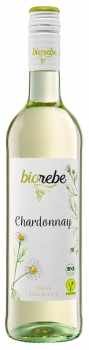 Wino Biorebe Chardonnay IGP BIO białe wytrawne 0,75 l