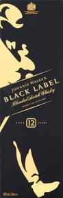 Johnnie Walker Black Label 40% 1L Karton
