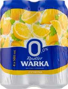 Warka Radler Cytryna 0% 4-Pak