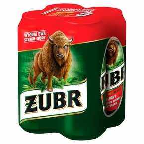 Żubr 500ml 6%  4pak